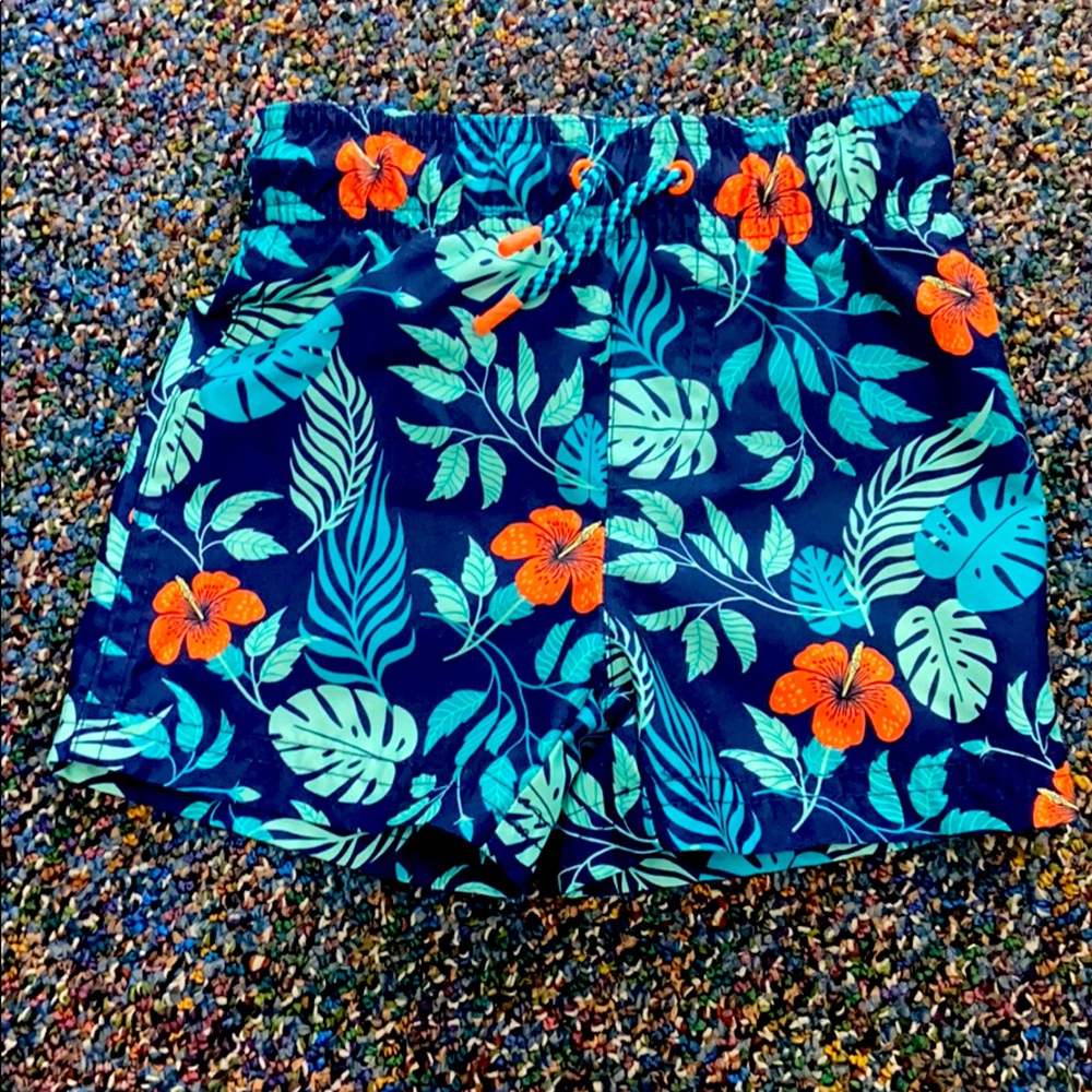 Little Boy Swim Trunks